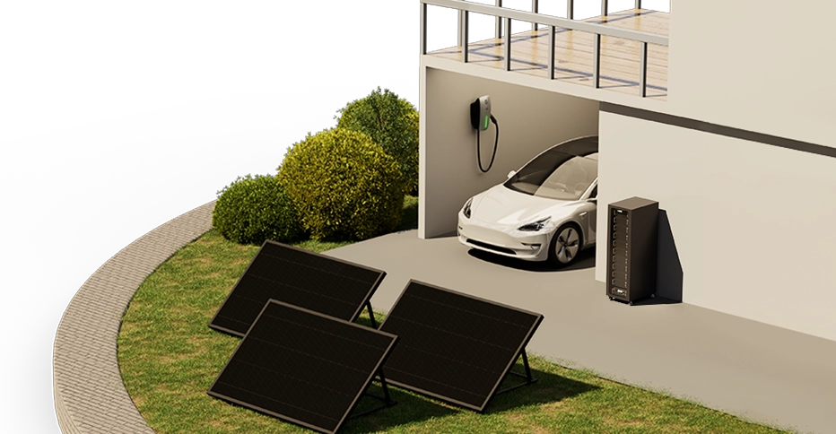 Buachois Scaricatore 3P 385V 40-80kA Per Guida DIN – Protezione Da Sovratensioni Per Impianti Fotovoltaici